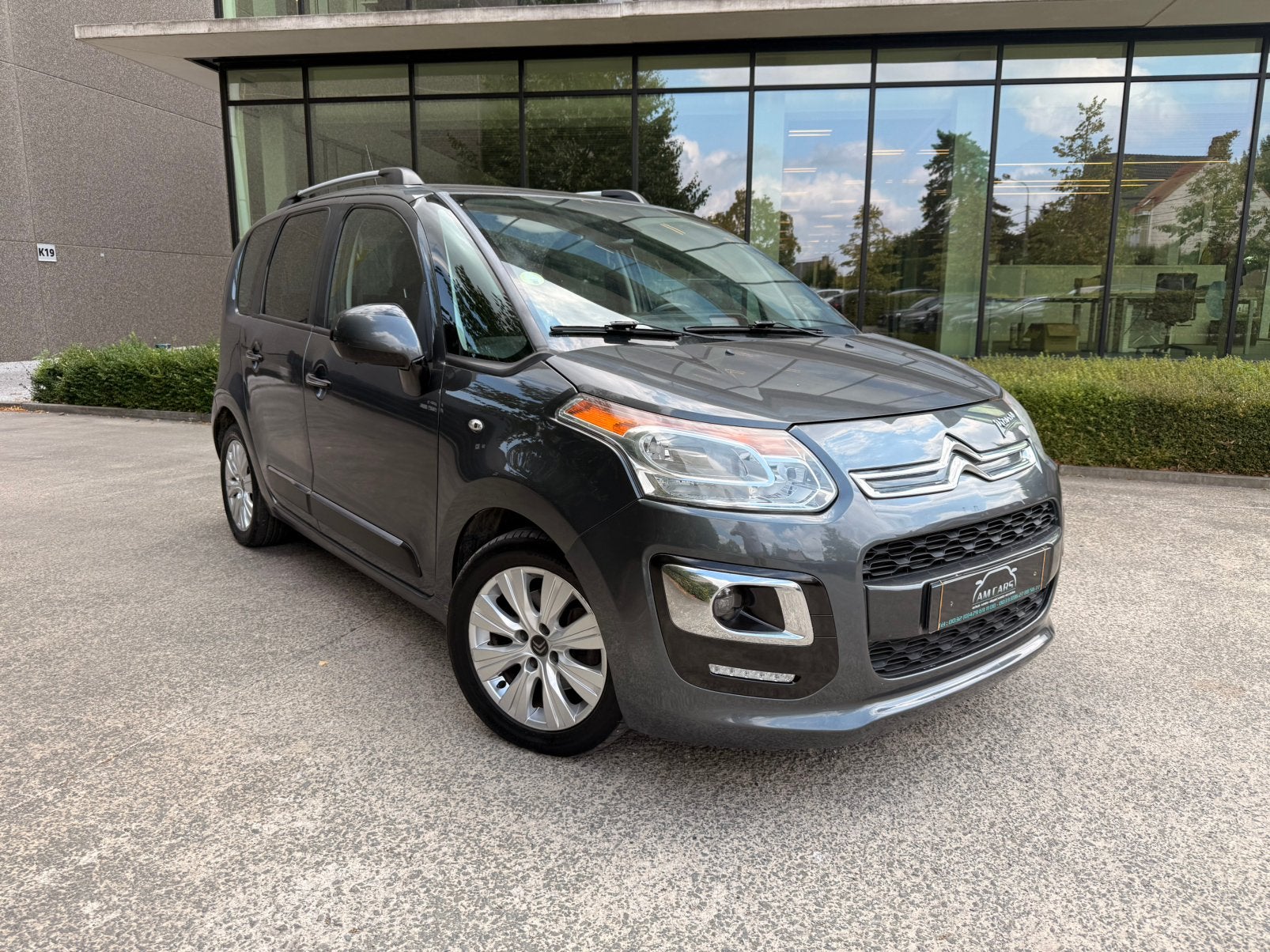 CITROEN C3 PICASSO, Auto's, Citroën, Euro 5, Stof, Zwart, 4 cilinders