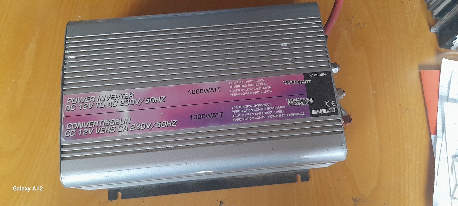 converter 1000watt, Ophalen of Verzenden, Gebruikt