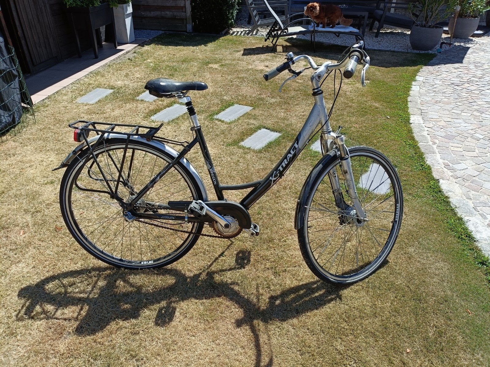 kotfiets dames, Ophalen