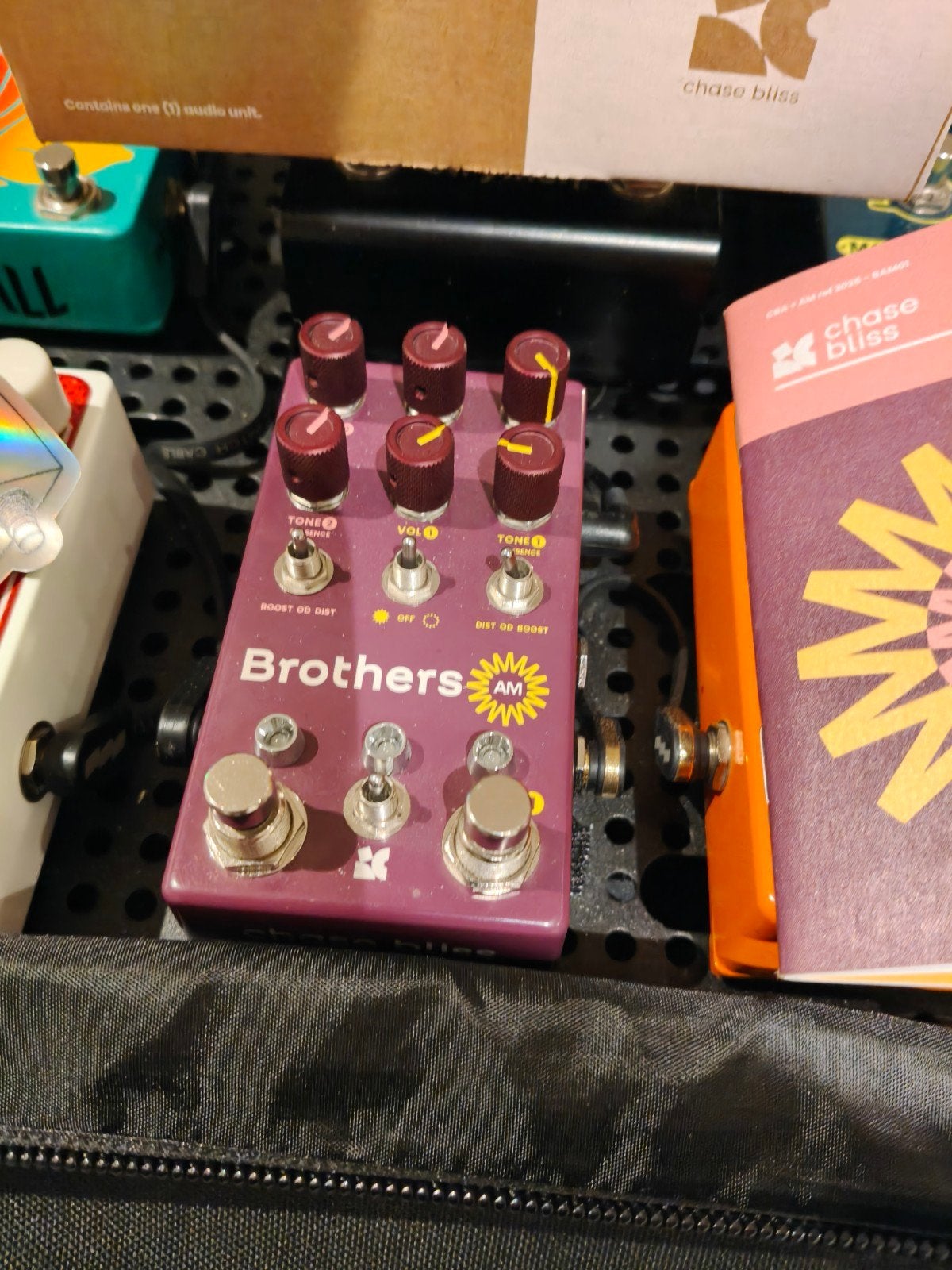Chase bliss brothers am analog man kot king of tone fender, Musique & Instruments, Effets, Enlèvement, Comme neuf, Distortion, Overdrive ou Fuzz