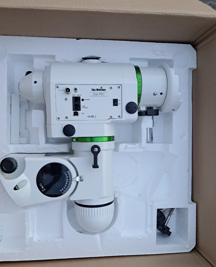 Sky-Watcher EQ6i PRO Equatorial Mount, TV, Hi-fi & Vidéo, Enlèvement, Comme neuf, Pièces ou Accessoires, Avec trépied