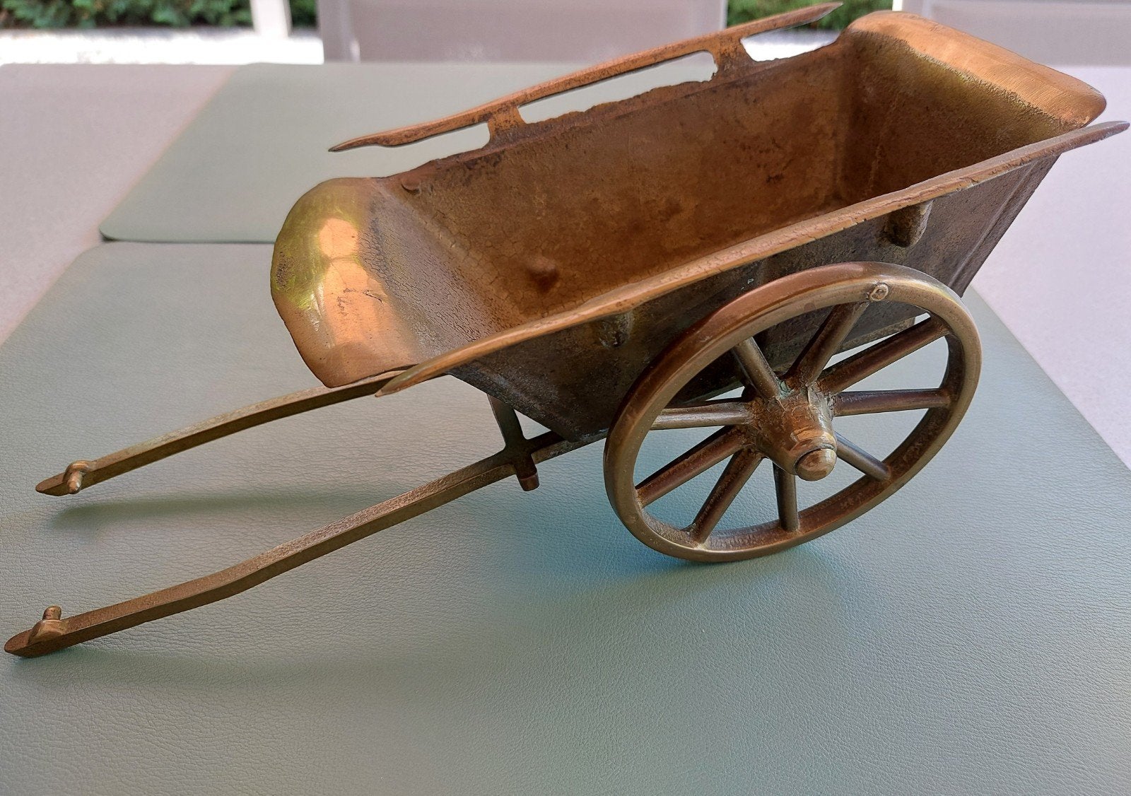 Chariot en cuivre, Antiquités & Art, Enlèvement ou Envoi, Cuivre