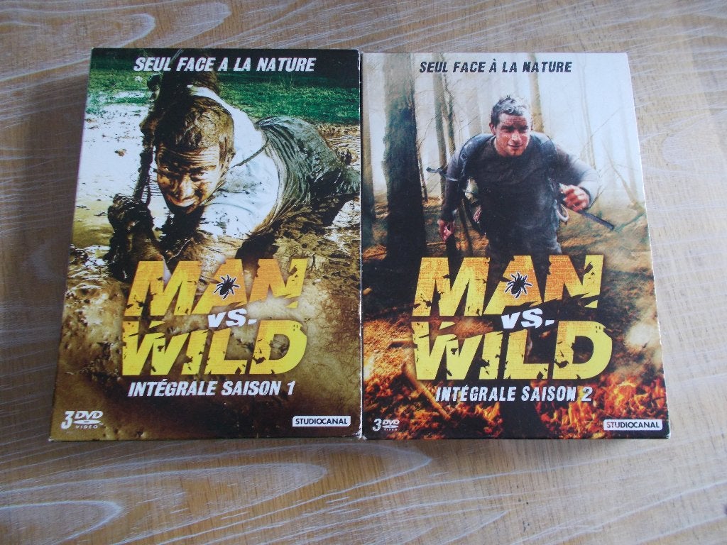 Coffrets (2) de 3 DVD " Face à la nature ", saison 1 & 2., CD & DVD, DVD | Aventure, Comme neuf, À partir de 9 ans, Français, Enlèvement