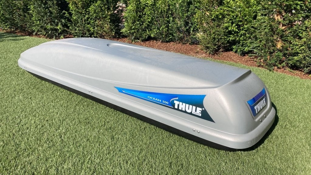Dakkoffer Thule Ocean 500 (3 punt slot), Autos : Pièces & Accessoires, Pneus & Jantes, Pneu(s), Utilisé, Enlèvement
