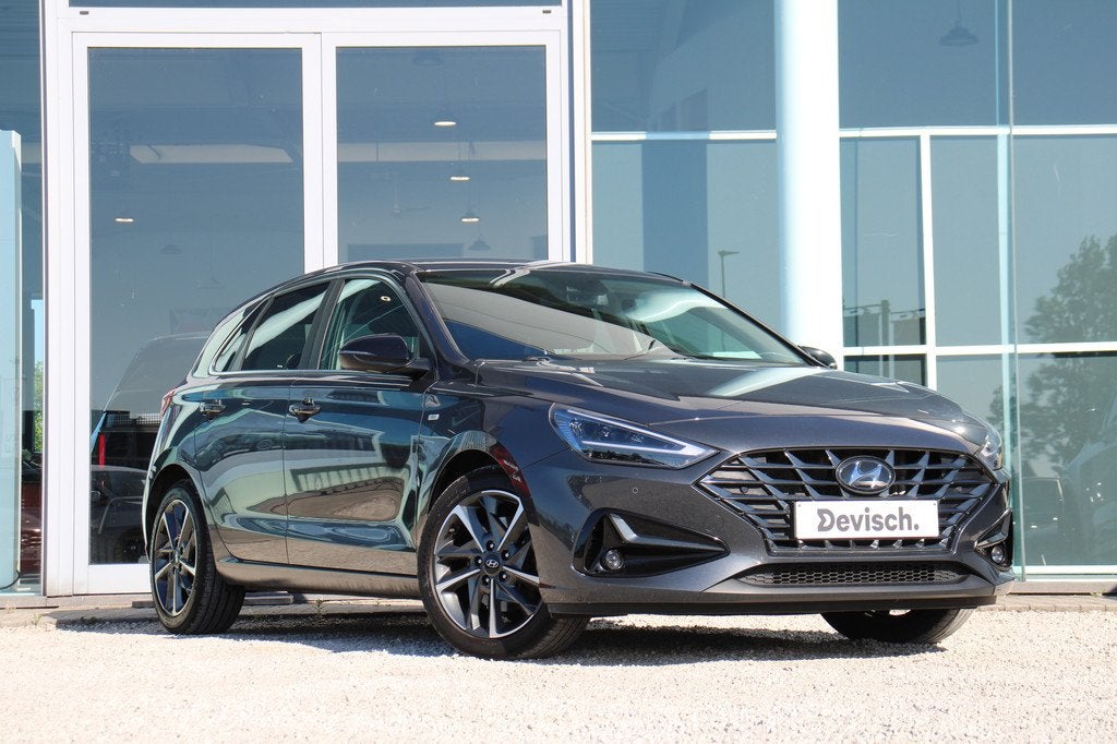 Hyundai i30 1.5 t-gdi 48v sky 5d 118kw (bj 2021), Auto's, Hyundai, Voorwielaandrijving, Gebruikt, 4 cilinders, Overige brandstoffen