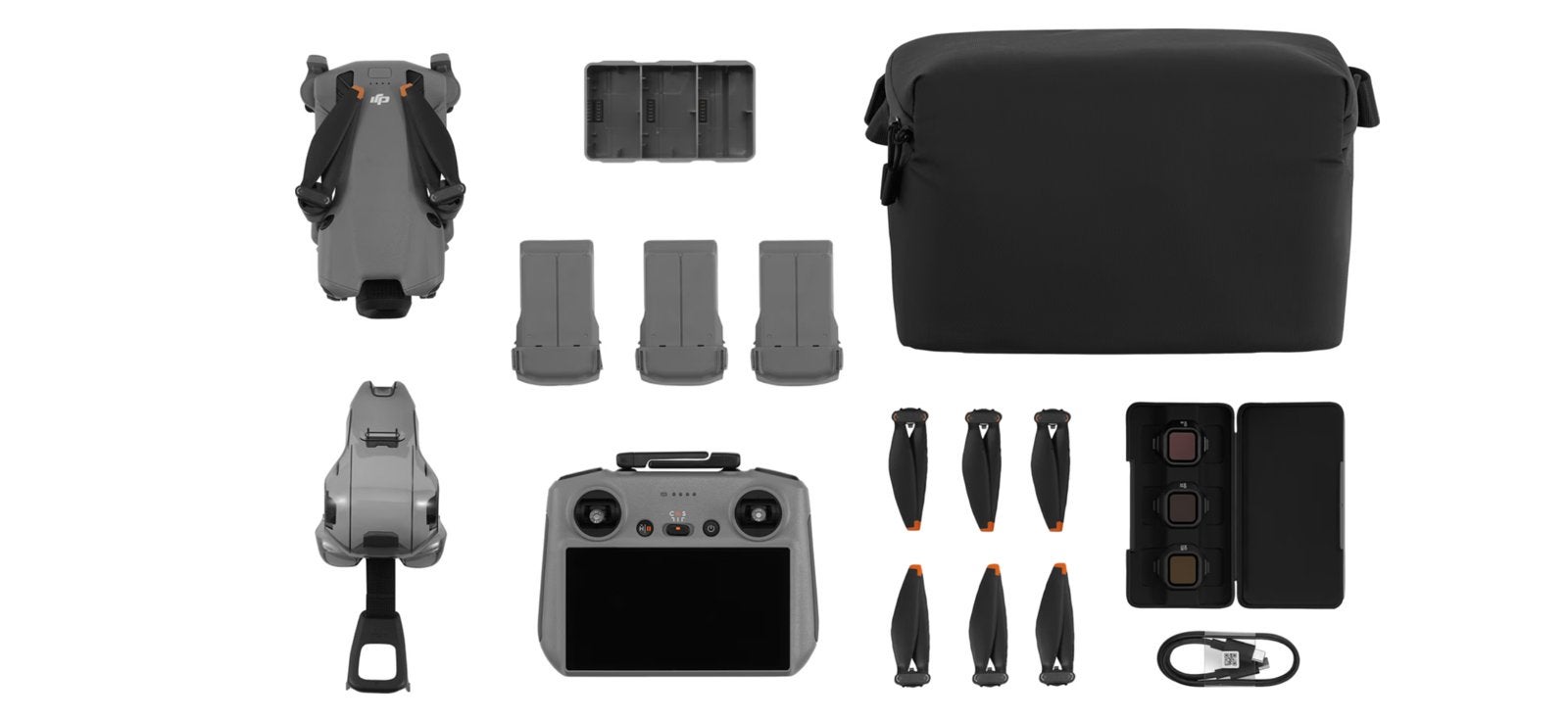 DJI Mini 5 Pro Fly More Combo + Radiocommande S contr., Drone avec caméra, Moins de 250 g, Qualité supérieure, 5 à 10 km