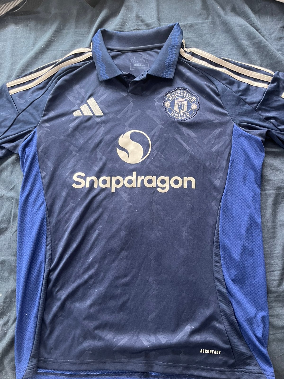 Voetbalshirt Adidas Manchester United 25/26 Derde Tenue L, Maat L, Ophalen of Verzenden, Zo goed als nieuw, Shirt