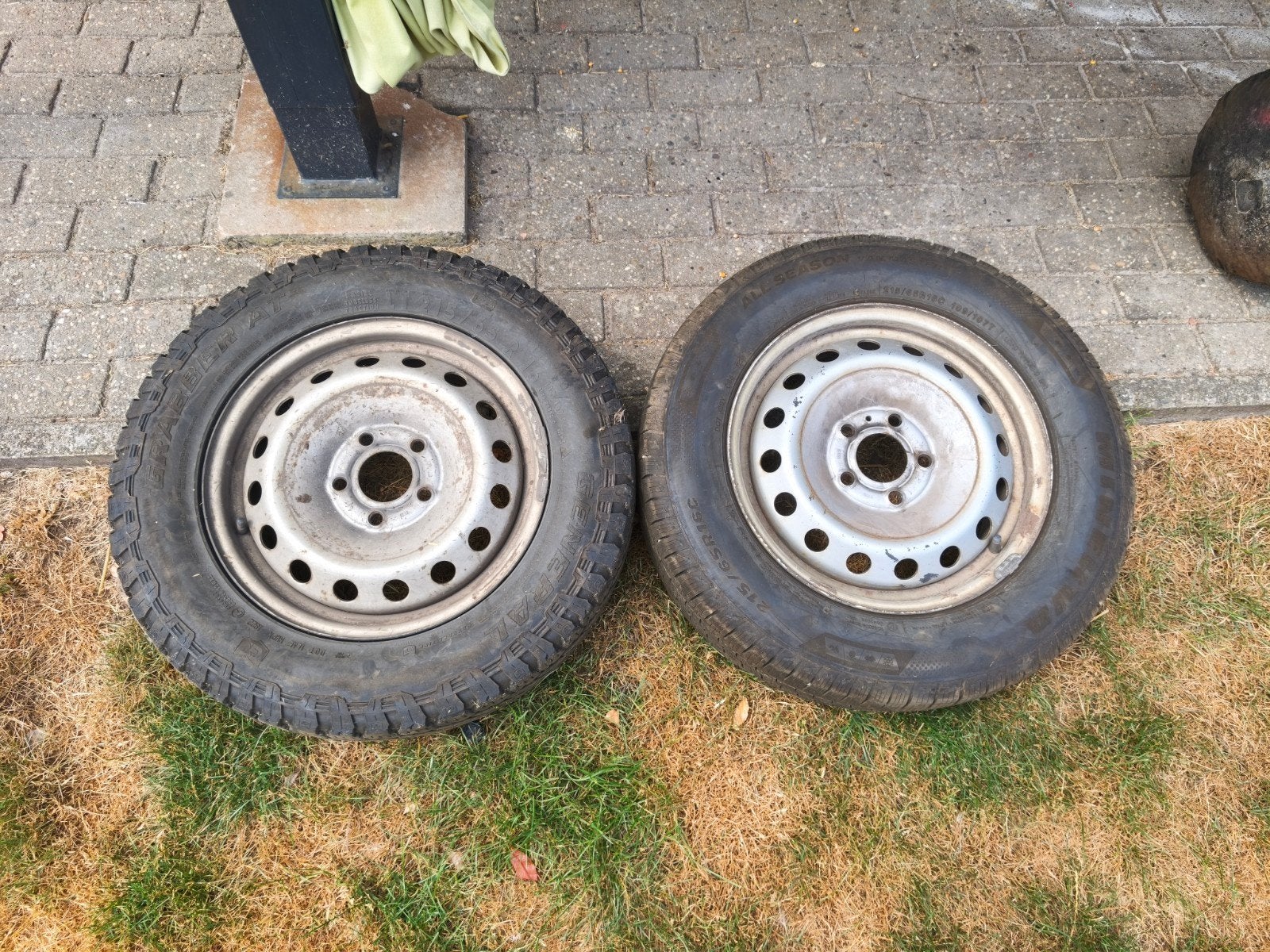 Velgen/bandenset Opel vivaro, Enlèvement
