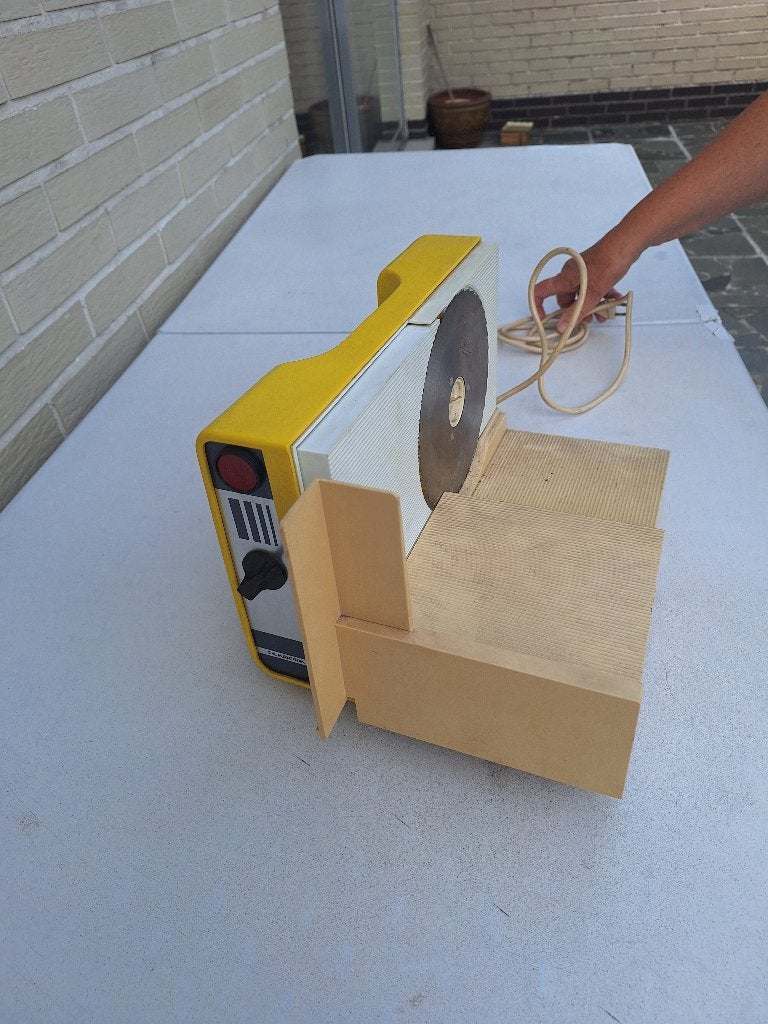 Snijmachine Kalorik, Ophalen, Gebruikt, Geel, Snijmachine