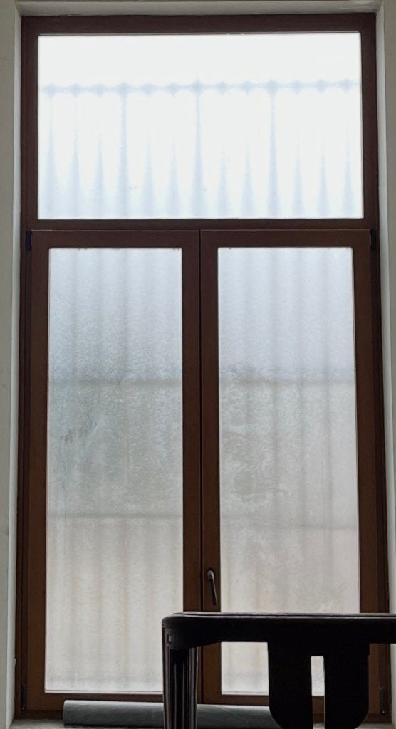 Grand châssis en PVC, Bricolage & Construction, Double vitrage, 160 cm ou plus, 160 cm ou plus, Comme neuf