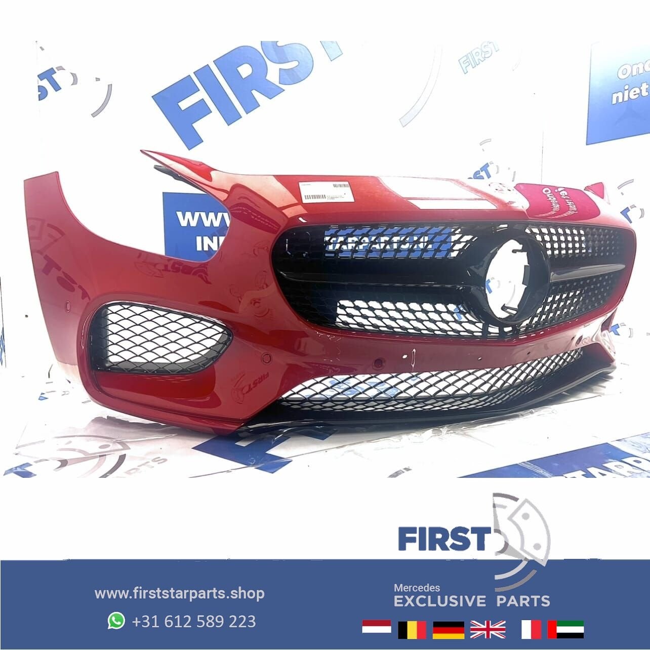 W190 AMG GT BUMPER COMPLEET Mercedes GT GTC GTS AMG VOORBUMP, Autos : Pièces & Accessoires, Utilisé, -, Avant, -