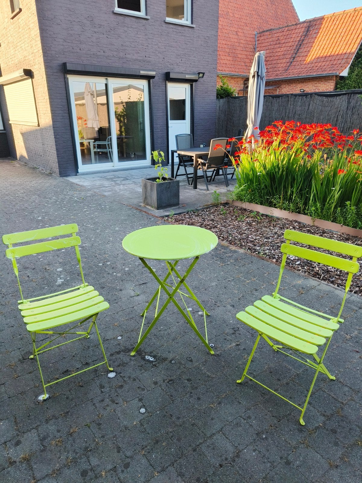 Bistroset (tafel + 2 stoelen) van Casa, Tuin en Terras, Ophalen, Tuinset