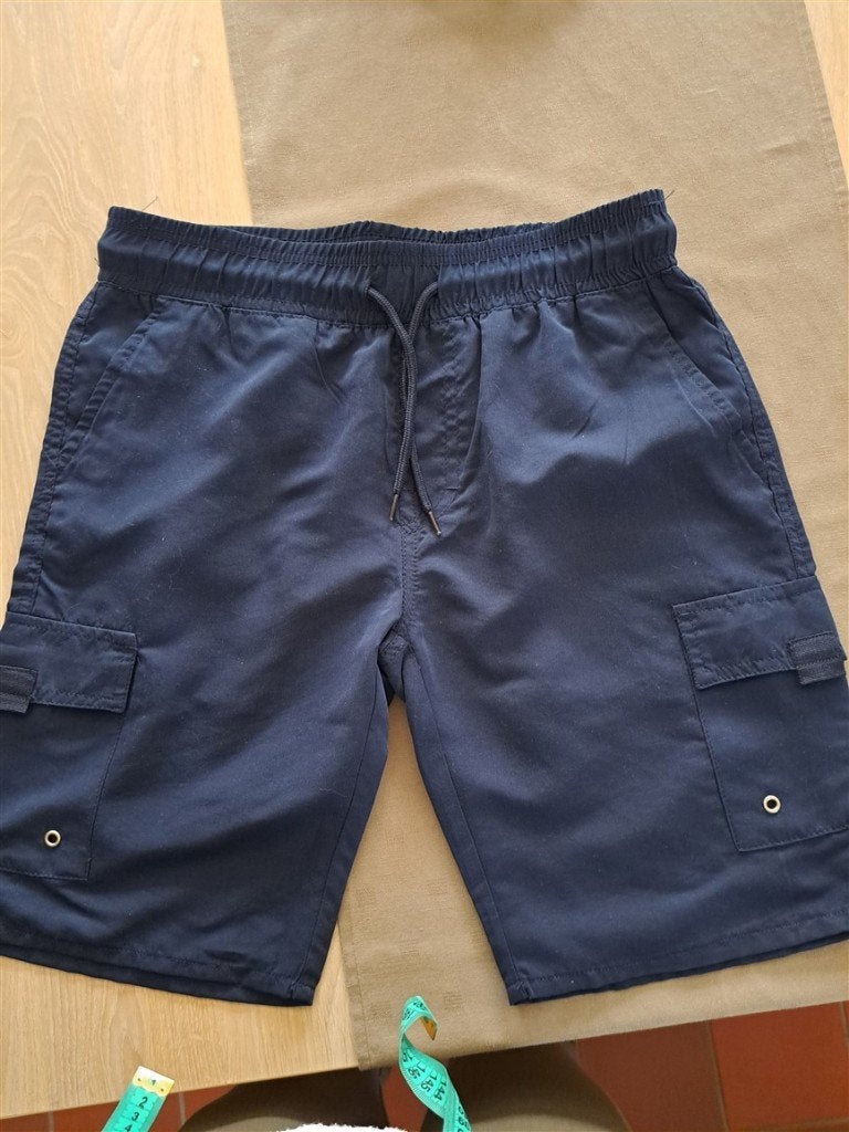 Short bleu marine pour homme, Vêtements | Hommes, Neuf, Enlèvement ou Envoi, Bleu, Taille 46 (S) ou plus petite