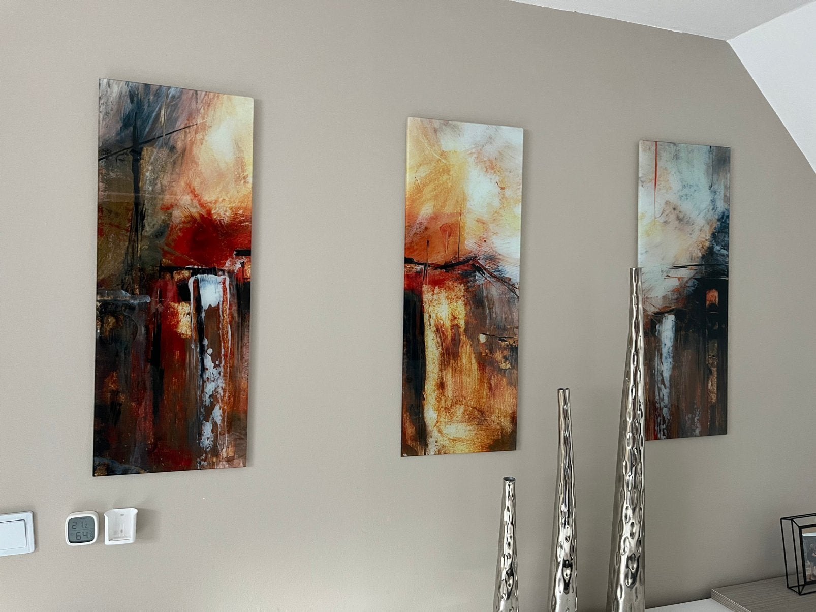 Glazen canvas, Ophalen