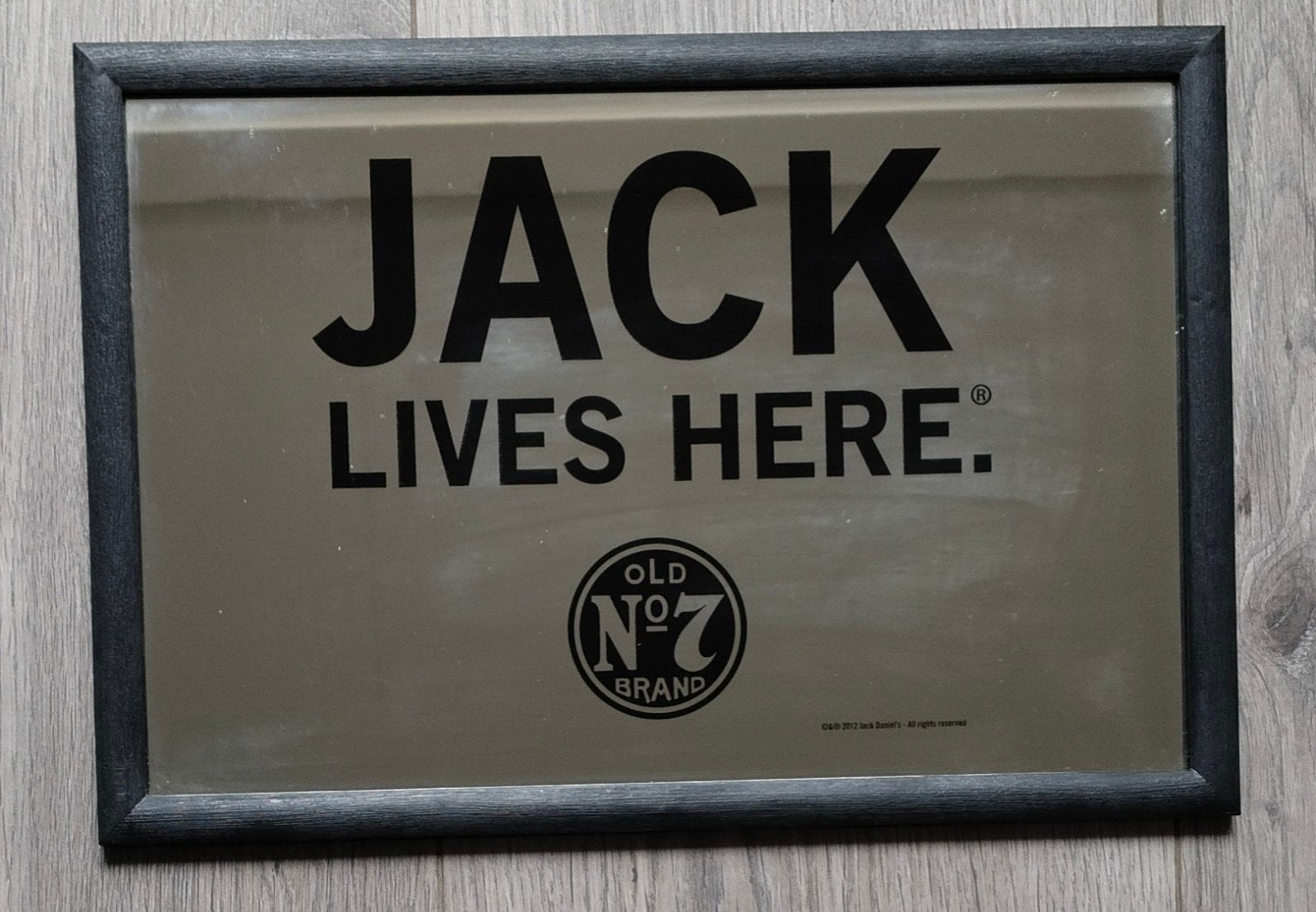spiegel Jack Daniels, Ophalen of Verzenden