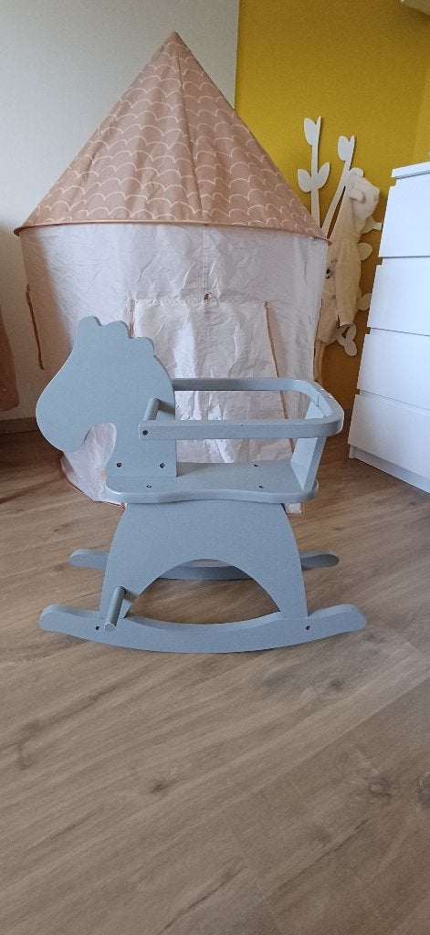 Houten schommelpaard, Enfants & Bébés, Jouets | Jouets a bascule, Enlèvement, Utilisé