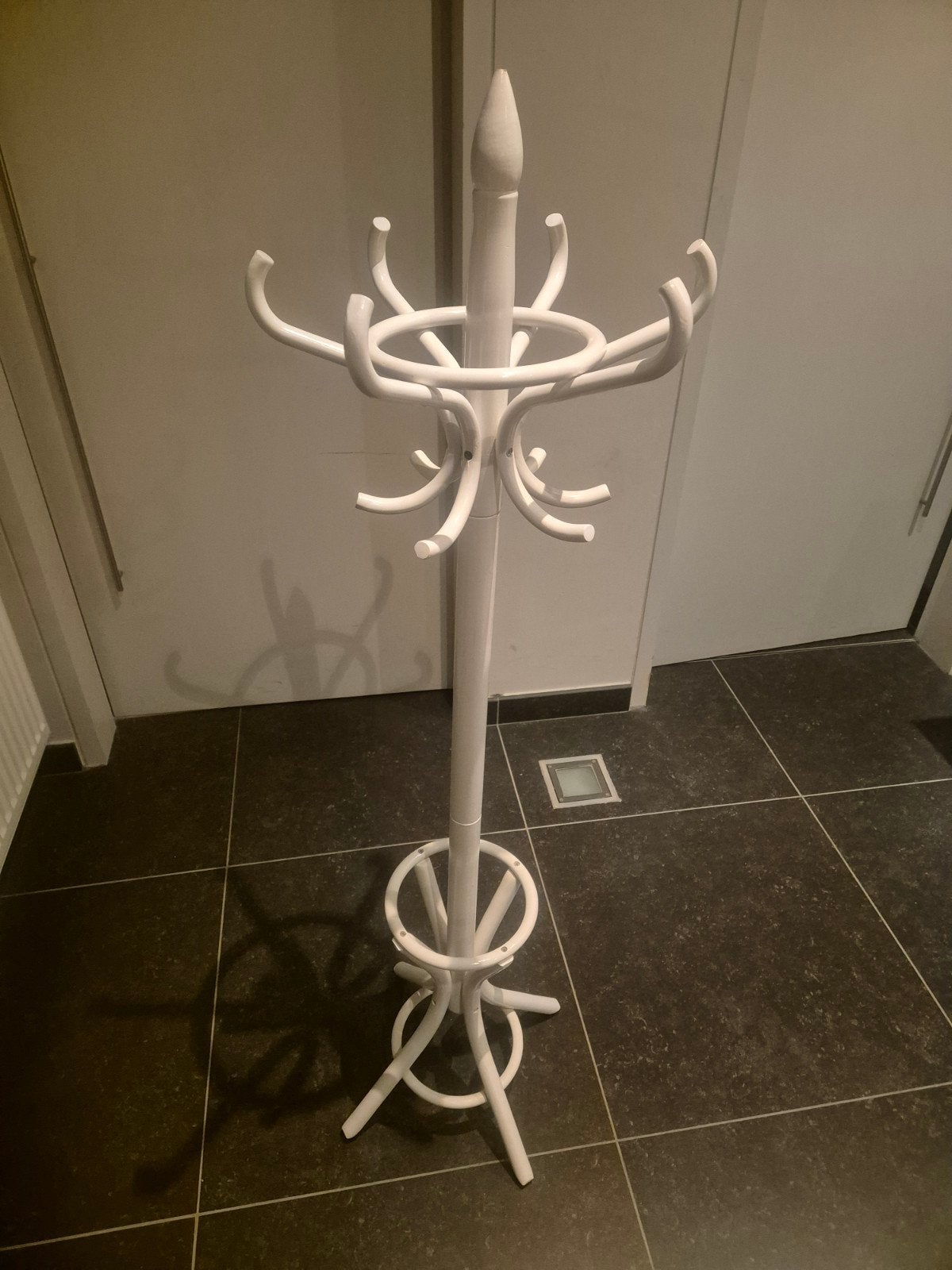 witte houten kinderkapstok, Ophalen, Gebruikt, 100 tot 150 cm, Kinderkapstok