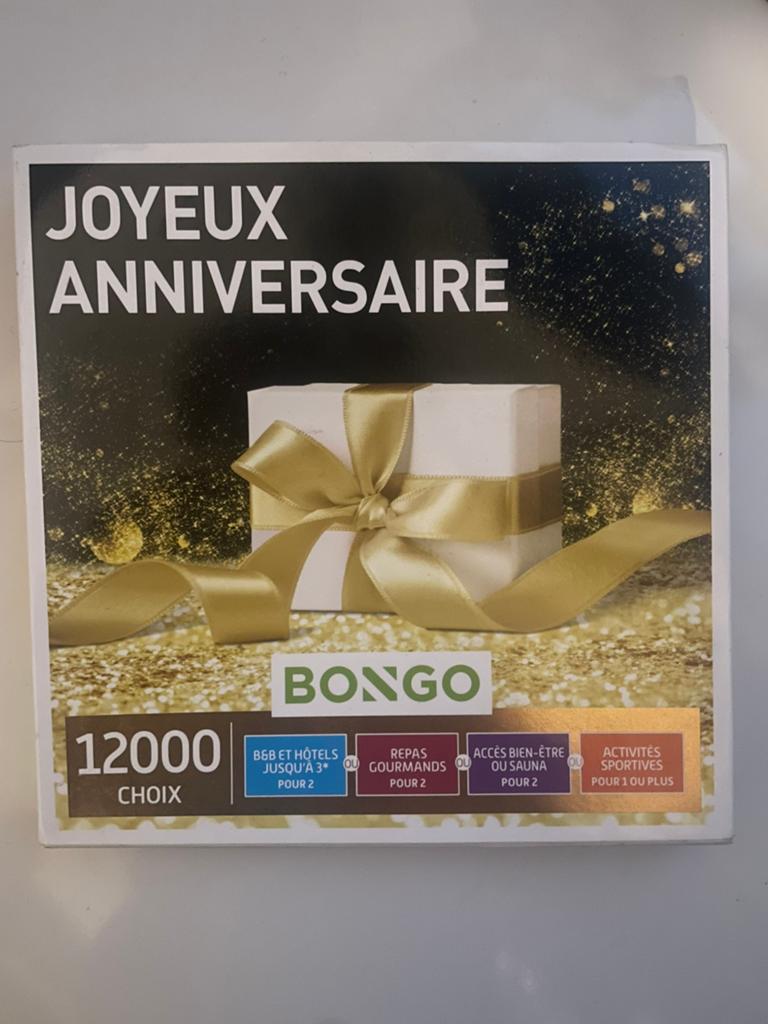 Bongo joyeux anniversaire