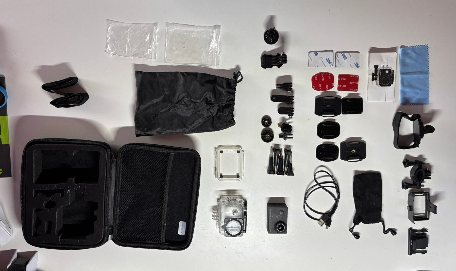 Nikkei xtreme X6s action cam set + accessoires, Ophalen of Verzenden, Zo goed als nieuw, Overige merken