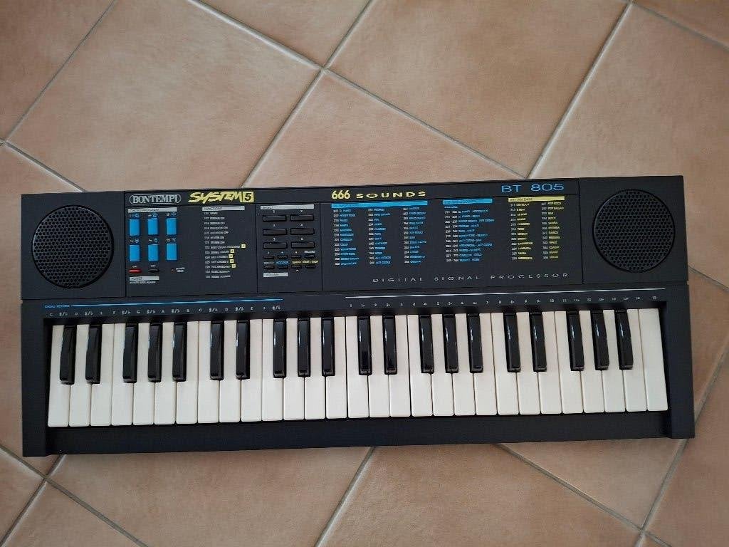 Keyboard Bontempi System 5 BT 805, Muziek en Instrumenten, Keyboards, Ophalen, Zo goed als nieuw, Overige merken