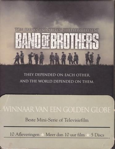 Band of Brothers – Complete DVD Box – Zeer Goede Staat, Coffret, Comme neuf, Guerre ou Policier, À partir de 16 ans