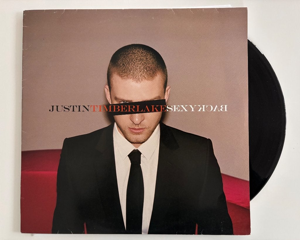 Justin Timberlake maxi vinyl Sexy back, Enlèvement ou Envoi