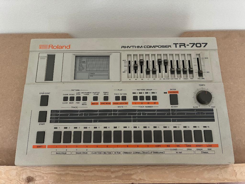 roland tr-707, Muziek en Instrumenten, Ophalen, Gebruikt, Roland