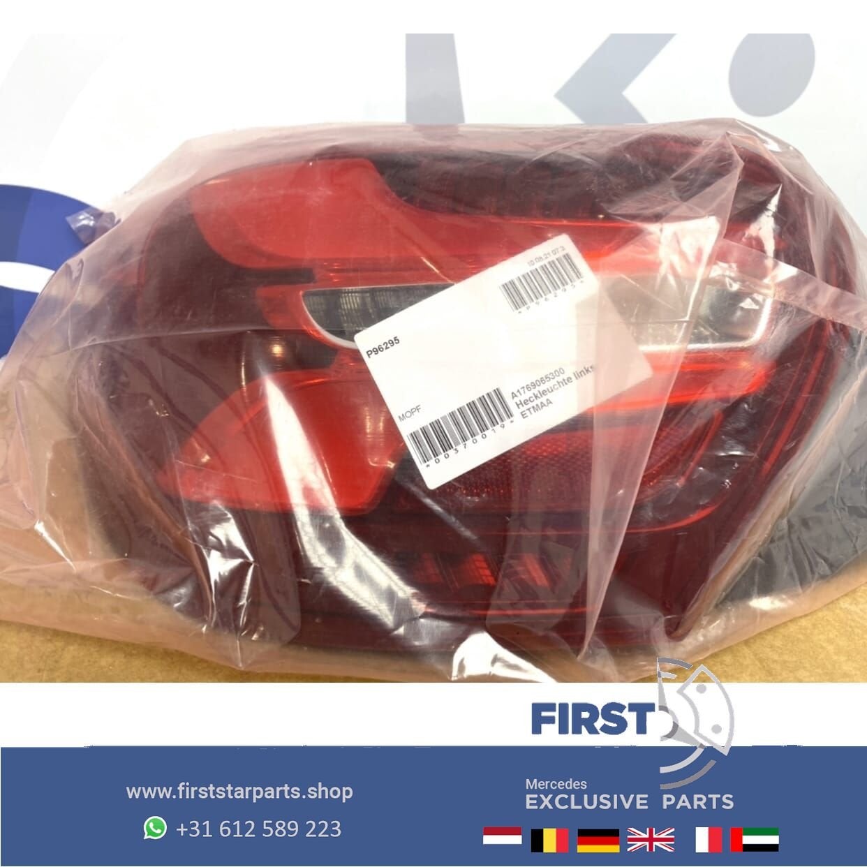 W176 A Klasse LED achterlicht LINKS Mercedes origineel, Gebruikt, -, Ophalen of Verzenden, -