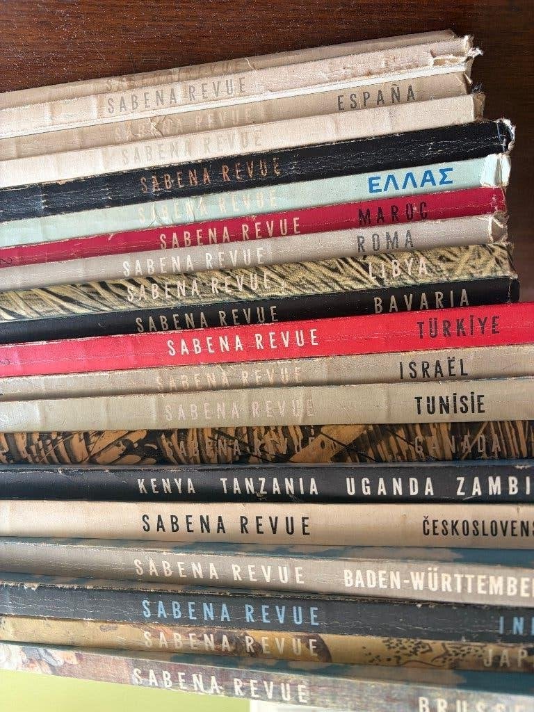Sabena revue jaren 60, Enlèvement ou Envoi, Utilisé, Livre ou Revue