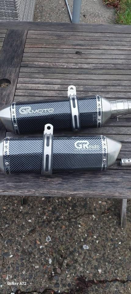 2 pots d'échappements GR MOTO Carbon ZZR 600 pour 90 à 08, Enlèvement ou Envoi, Utilisé