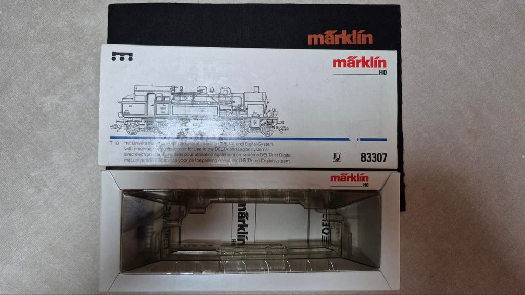 Märklin lege originele doos stoomloc 83307, Enlèvement ou Envoi, Märklin