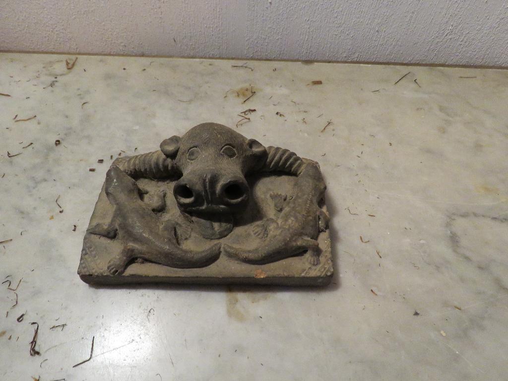 Sculpture africaine, poterie, Cameroun, Bamoum, Enlèvement ou Envoi