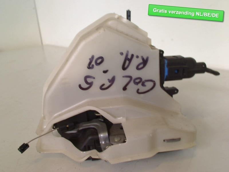 SERRURE DE PORTE ARRIÈRE DROITE Golf V (1K1) (7L0839016), Volkswagen, Volkswagen AG, Utilisé, Kundenbetreuung@volkswagen.de