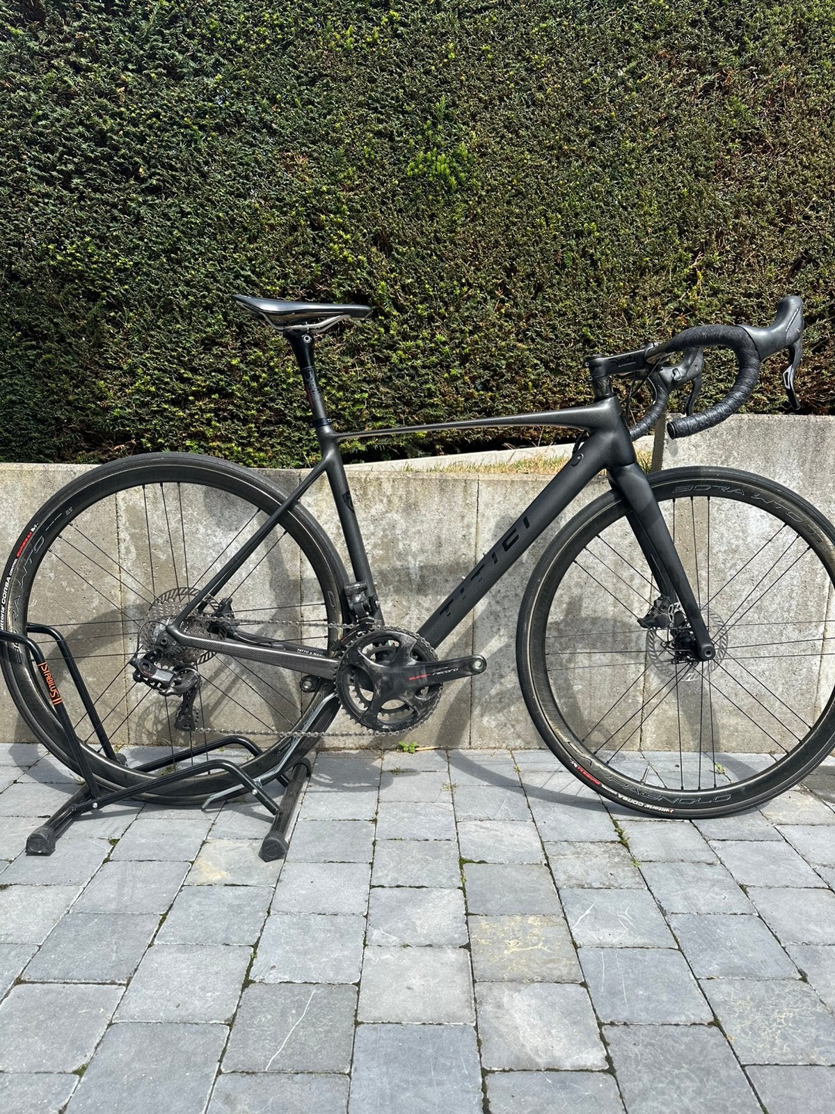 TITICI CS racefiets, Fietsen en Brommers, 28 inch, Gebruikt, Carbon, Meer dan 20 versnellingen