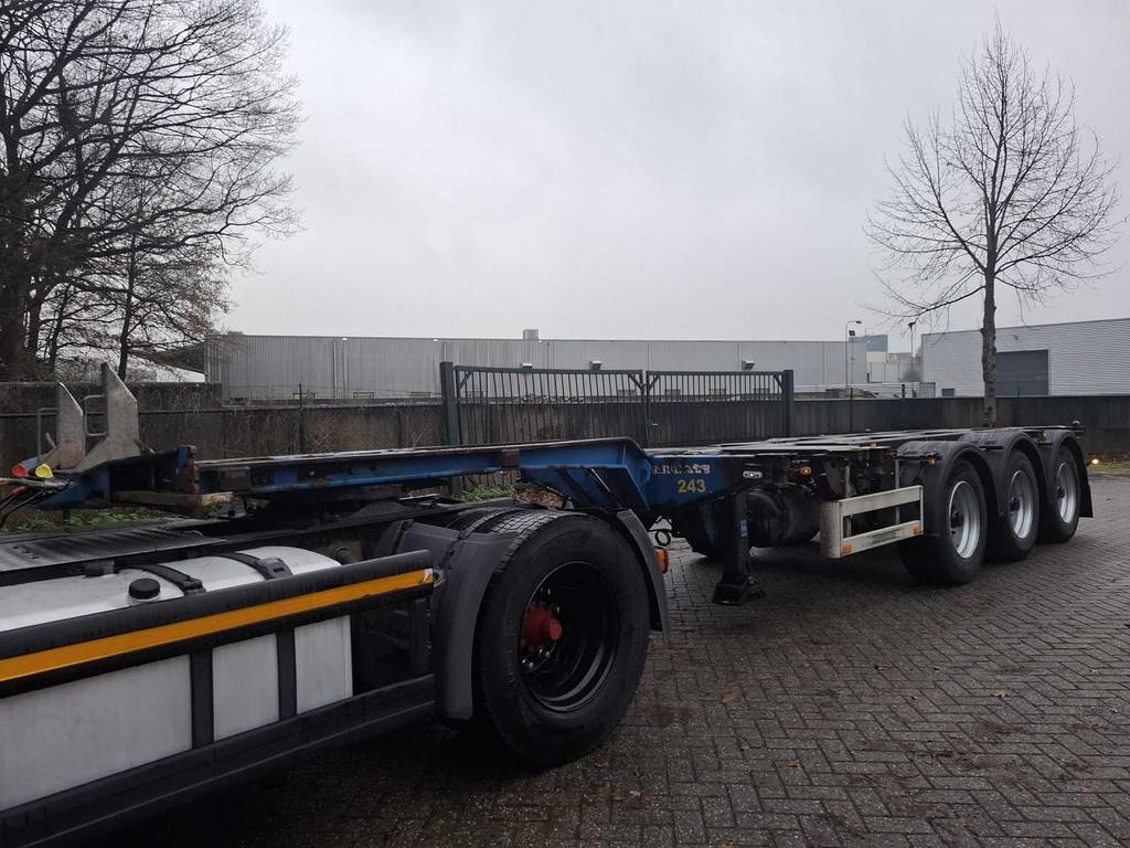 2007 Pacton TXC343 Oplegger, Auto's, Overige brandstoffen, Bedrijf, Aanhangers en Opleggers, Te koop