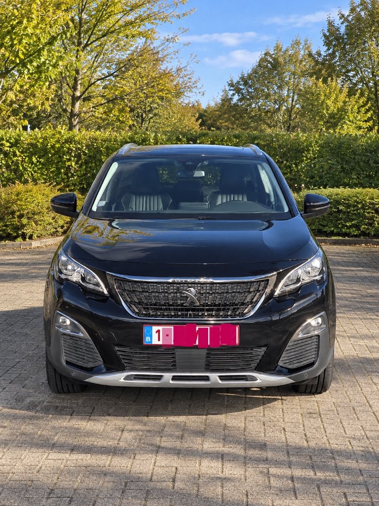 Peugeot 3008 1.2 130 ch automatique – Cuir et toit électriqu, Autos, Cuir, Euro 6, Noir, 5 portes
