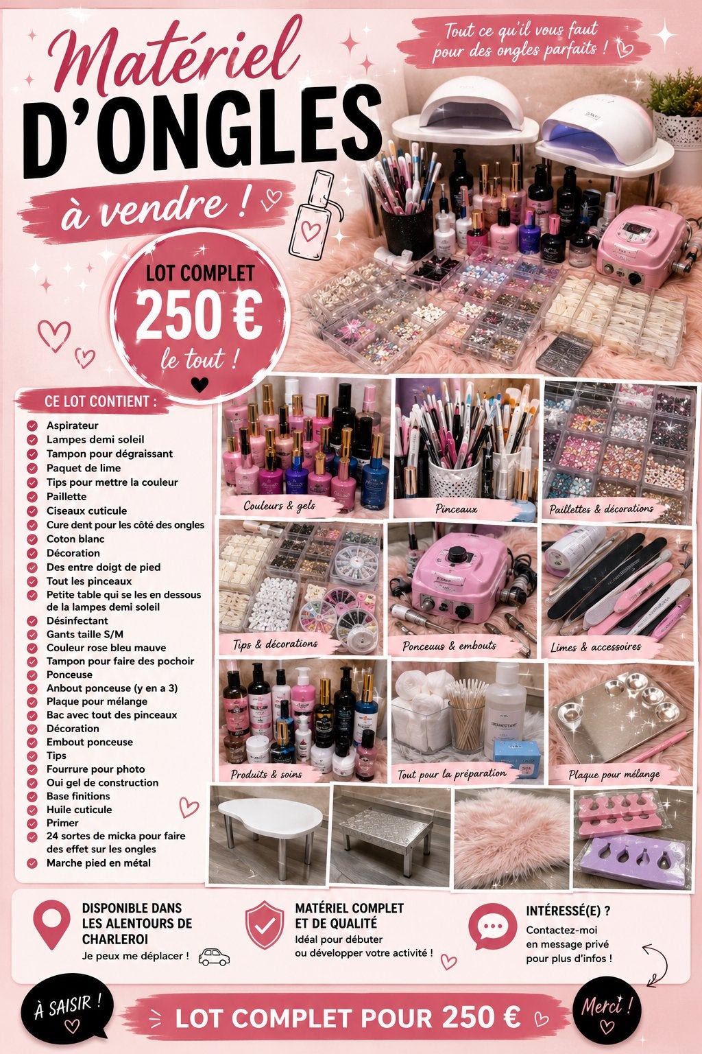 Affaire ongles, Bijoux, Sacs & Beauté, Beauté | Cosmétiques & Maquillage, Enlèvement, Comme neuf