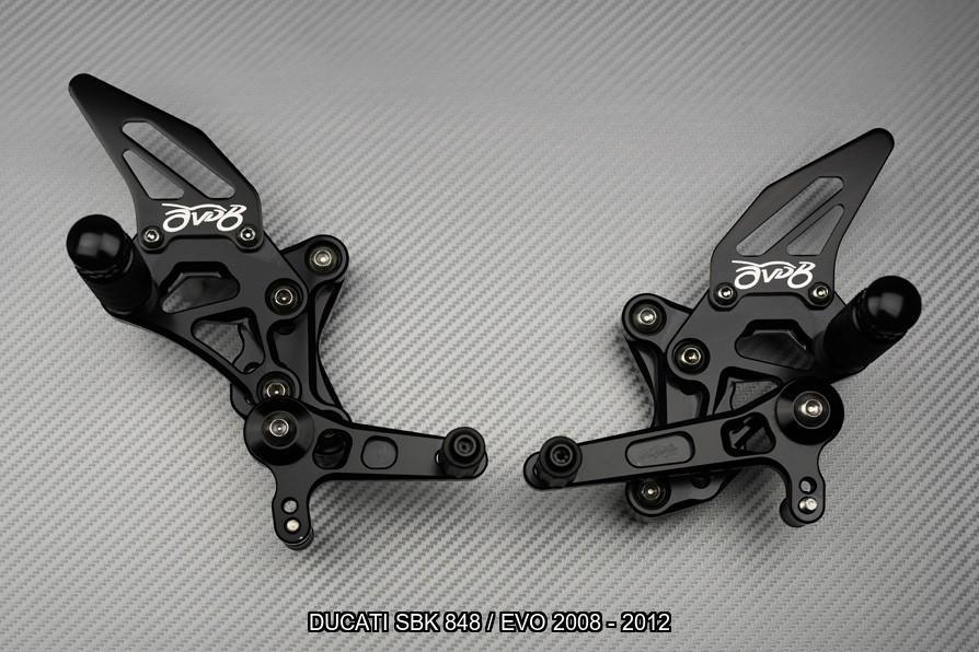 Platine Commandes Reculées DUCATI SBK 848 / EVO 2008 - 2012, Motos, Enlèvement ou Envoi, Neuf