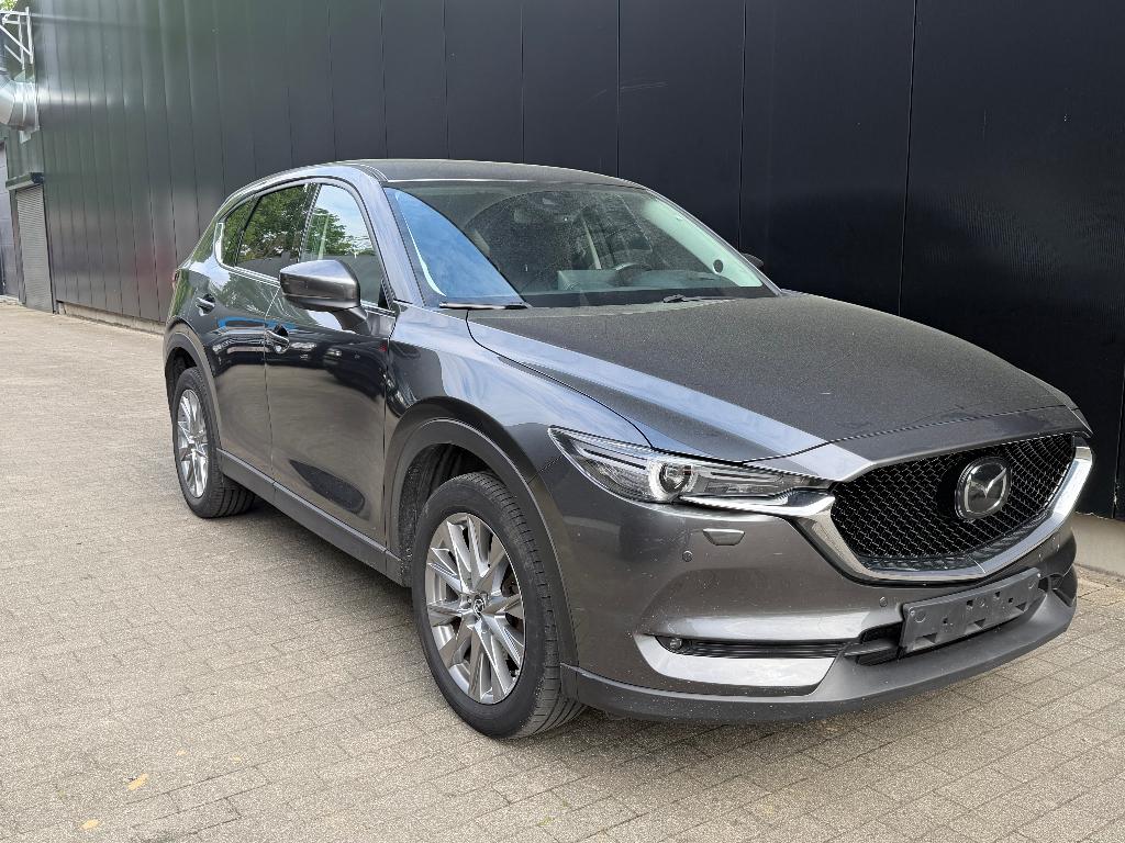 Mazda CX-5 2.2 Skyactiv-D Automaat – Camera –Navi–Leder–bose, Autos, Mazda, Cuir, Argent ou Gris, Achat, 110 kW