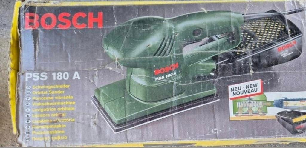 Ponceuse vibrante Bosch., Enlèvement