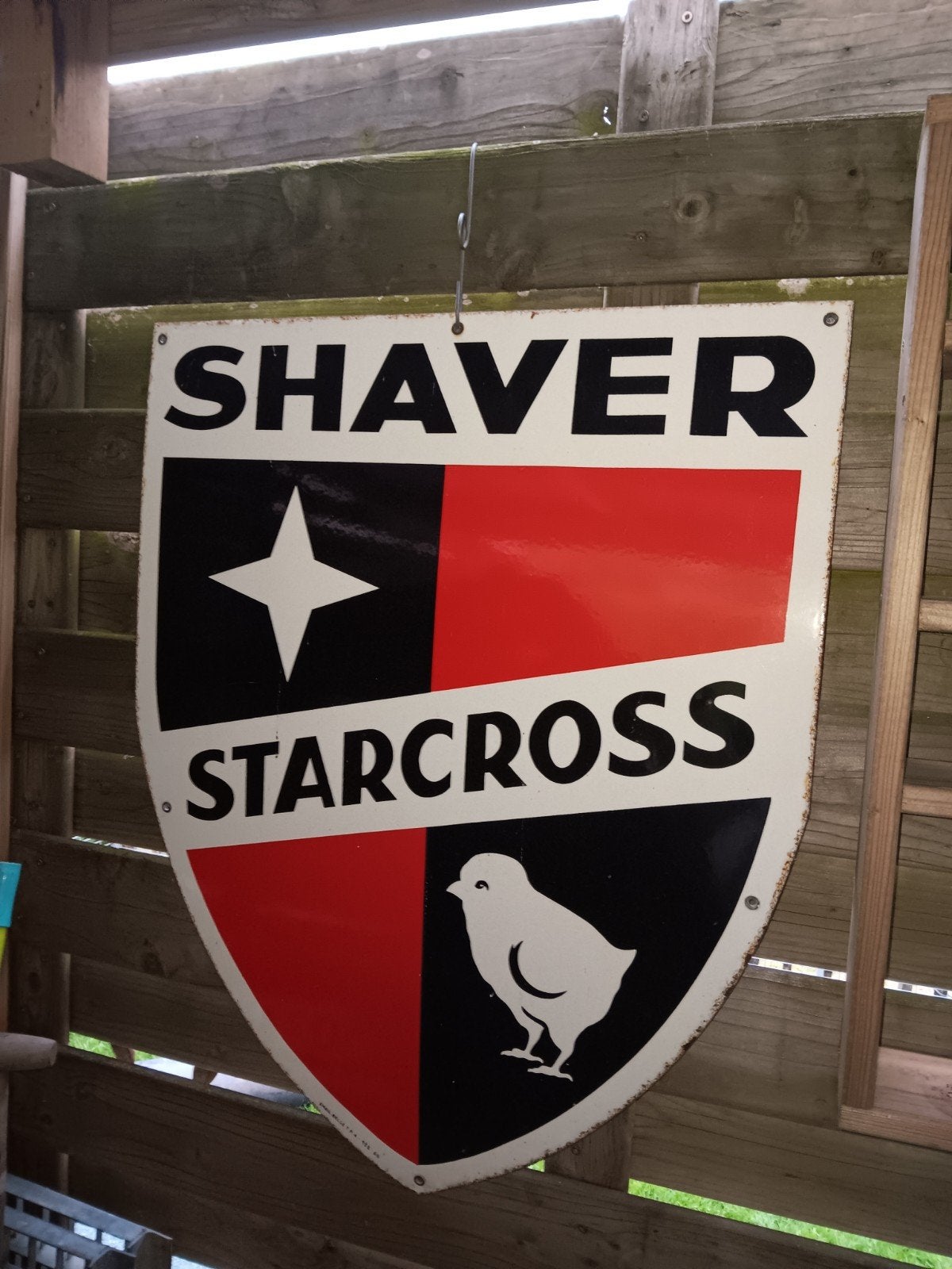 Shaver emaillebord, Enlèvement