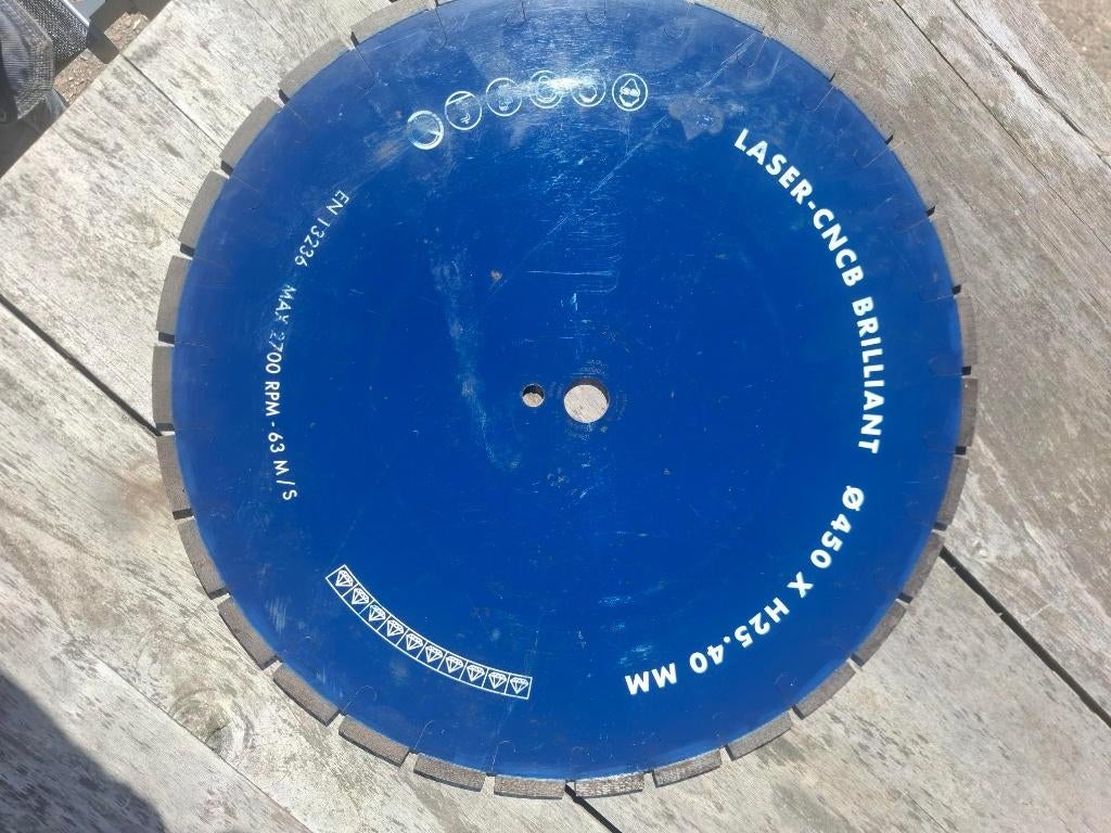 diamantschijf dia 450 x 25,4mm, Ophalen, Nieuw, 1000 watt of meer, Overige typen