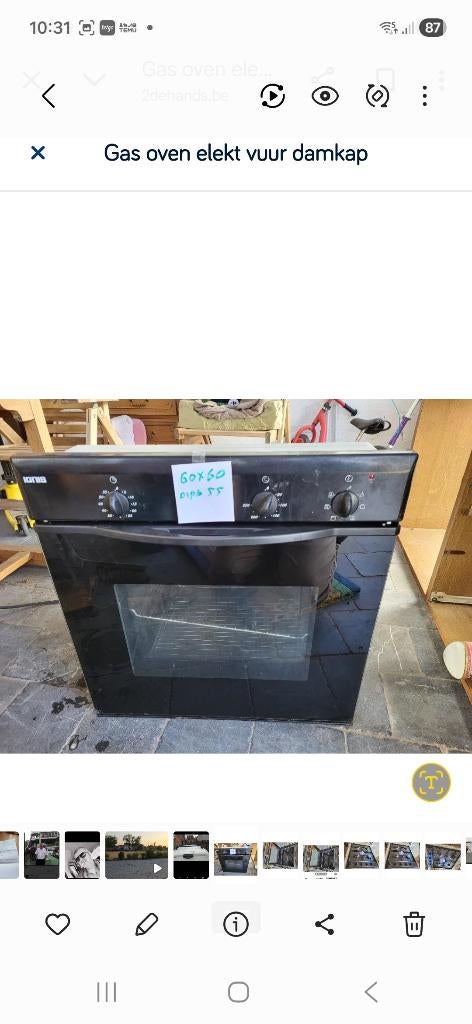 Oven, Ophalen