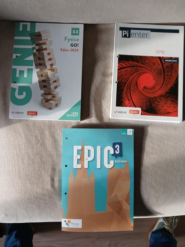 Schoolboeken 3de middelbaar NIEUW 10€/boek, Boeken, Ophalen
