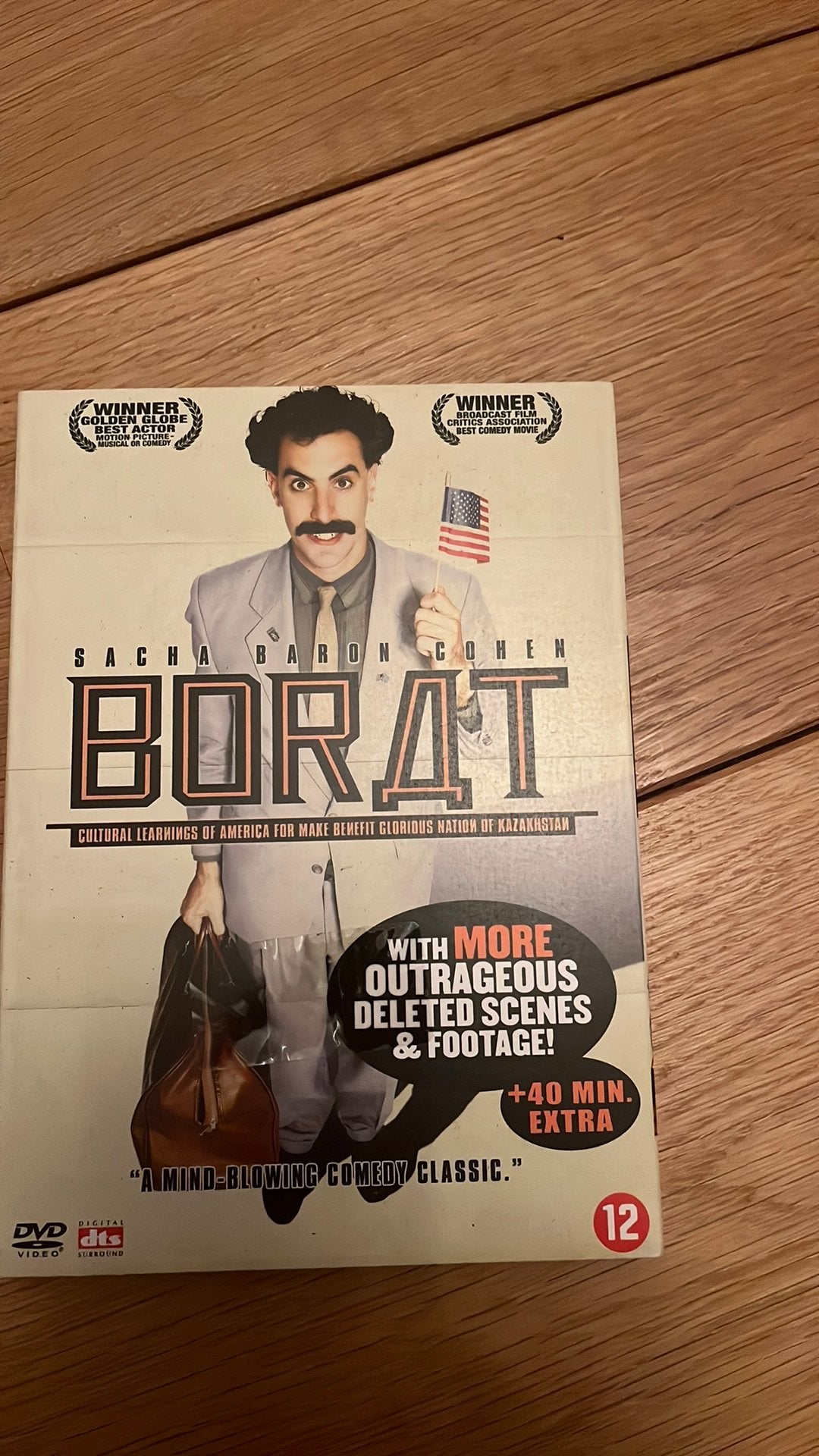Dvd borat, Cd's en Dvd's, Alle leeftijden, Ophalen, Nieuw in verpakking, Inclusief doosje