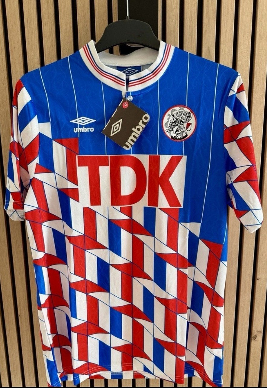 Ajax Voetbal Uitshirt Origineel 1989/1990, Verzenden