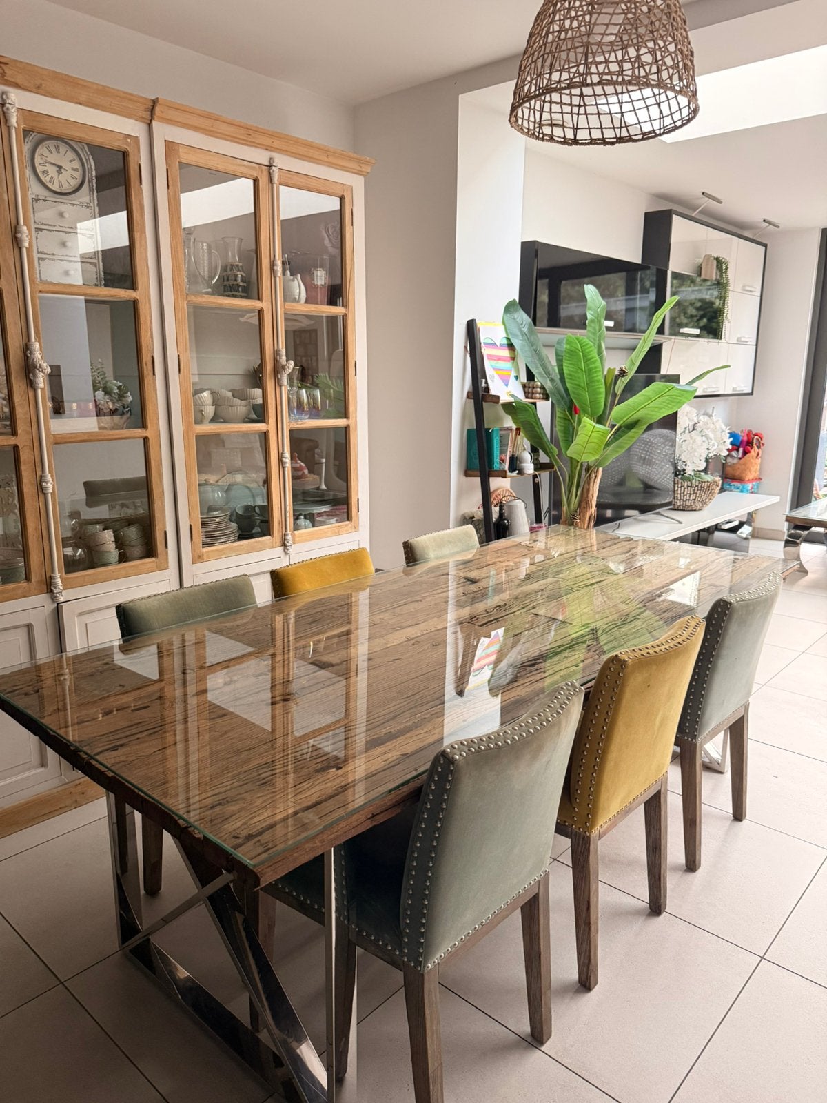 Magnifique table a manger de chez Richmond, Enlèvement, Comme neuf