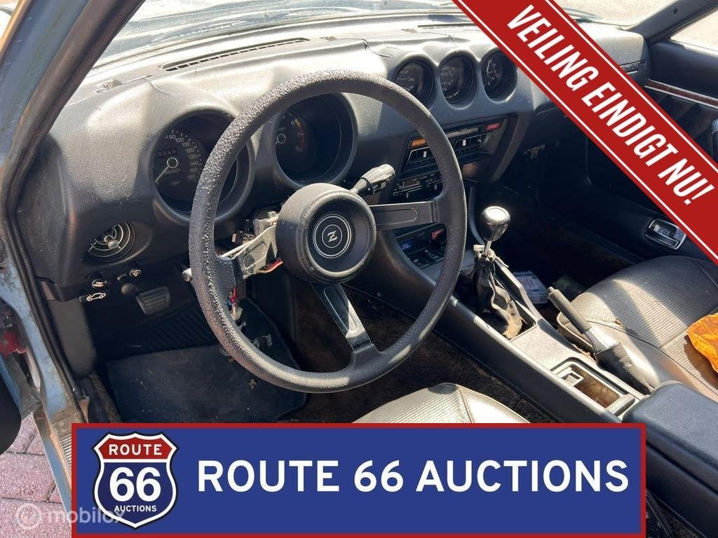 Datsun 280Z | 1977 | Route 66 Auctions, Autos, Oldtimers & Ancêtres, Autres marques, Achat, Entreprise, Boîte manuelle