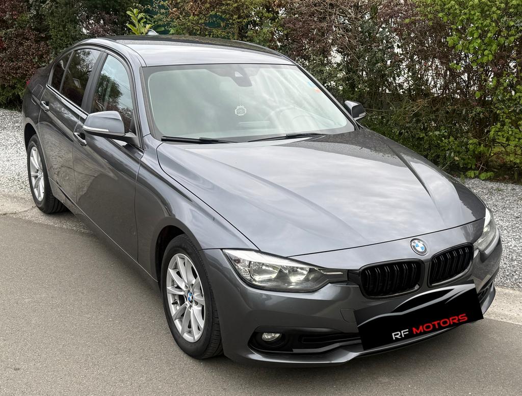 🔥BMW 318D  /CUIR /GPS /EURO 6/2017/GARANTIE, Auto's, Regensensor, Achterwielaandrijving, Leder, Bedrijf