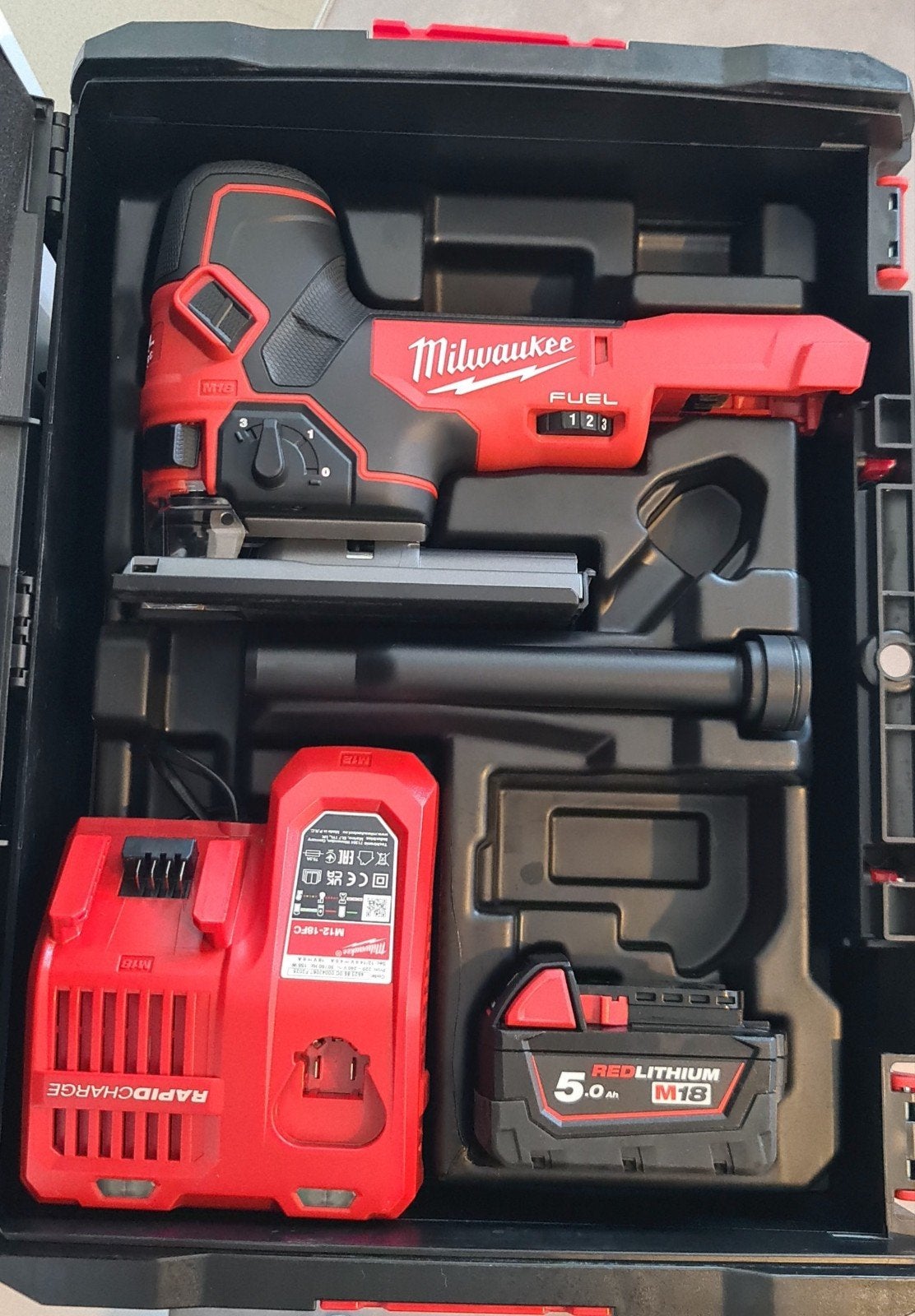 milwaukee scie sauteuse 18v ️ Comme neuf ️, Bricolage & Construction, Enlèvement